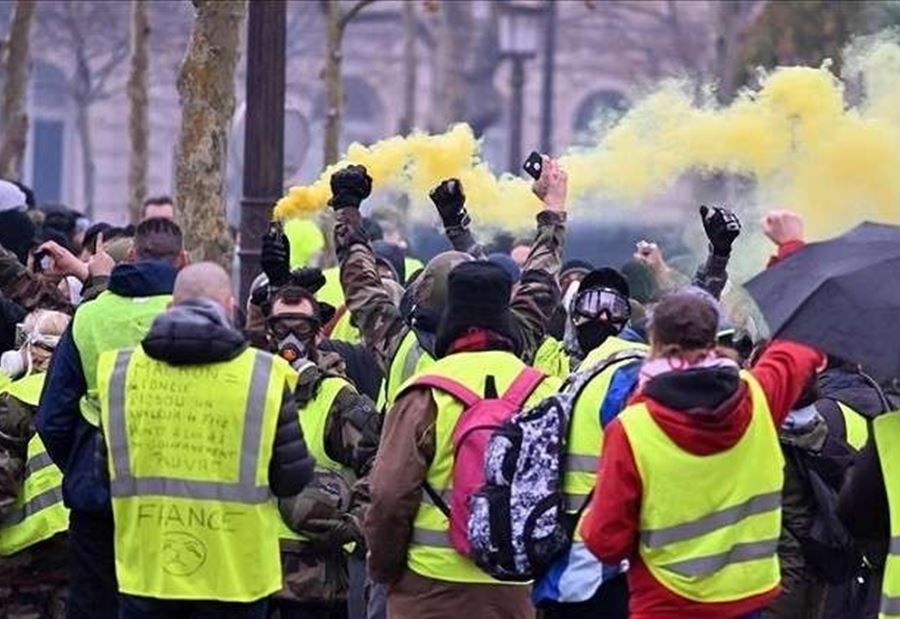 أمستردام بإنتظار عاصفة إحتجاجات "السترات الصفراء"