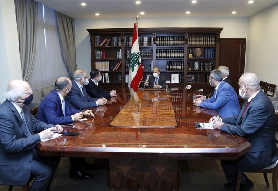 عون: الوضع الأمني المتردي في بعلبك لا يجوز ان يستمر عون: الوضع الأمني المتردي في بعلبك لا يجوز ان يستمر