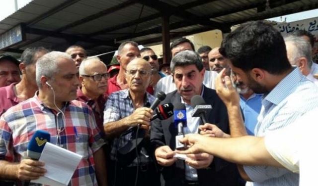 طليس: الاعتصام والاقفال مستمران