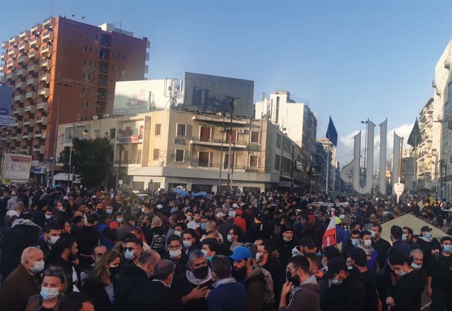 وقفة إحتجاجية في طرابس