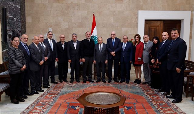 عون لمجلس نقابة المعلمين: اقتراحات الحلول ستطرح في جلسة قريبة 