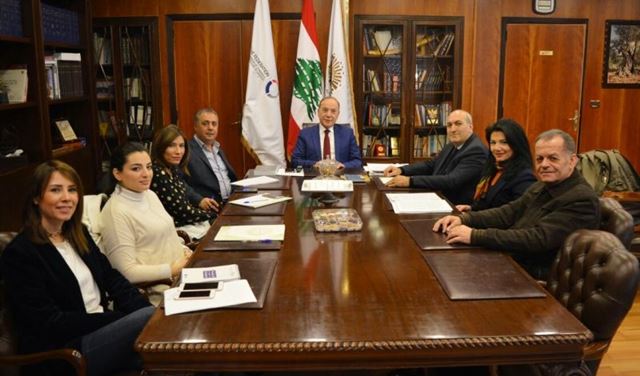دبوسي التقى وفد اتحاد بلديات قضاء زغرتا