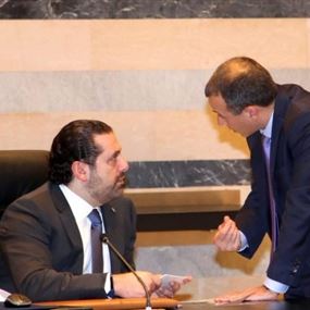 الحريري غير معنيٍّ بما يقوله باسيل الحريري غير معنيٍّ بما يقوله باسيل