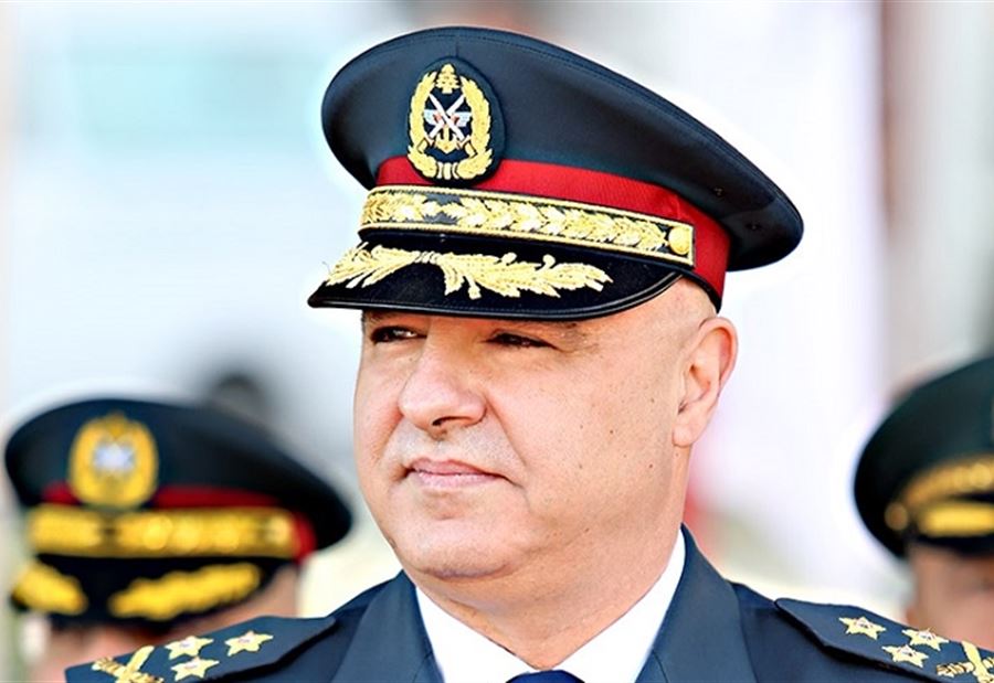  قائد الجيش يُغادر لبنان خلال ساعات 
