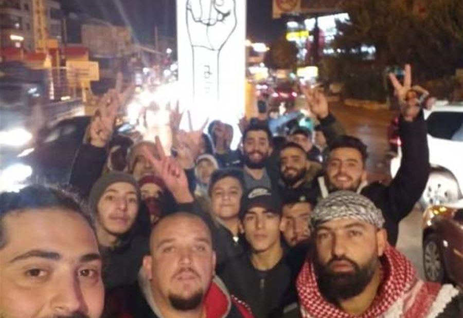 مسيرة مشتركة بين سعدنايل وتعلبايا 