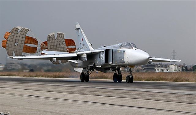 طائرتان روسية وأميركية كادتا تصطدمان فوق سوريا طائرتان روسية وأميركية كادتا تصطدمان فوق سوريا