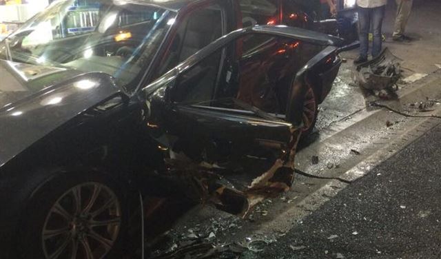 بالصور.. جريحان جرّاء حادث سير في جونية بالصور.. جريحان جرّاء حادث سير في جونية