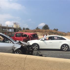 بالصورة: 3 إصابات بحادث سير في شكا بالصورة: 3 إصابات بحادث سير في شكا