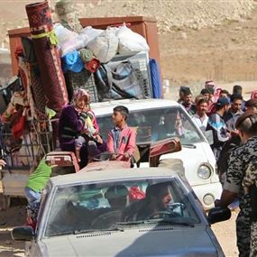 دفعة جديدة من النازحين تغادر لبنان غداً 