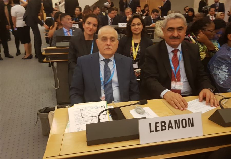 جبق من جنيف: نسعى الى تطوير الشراكة الدولية مع  وزارة الصحة  