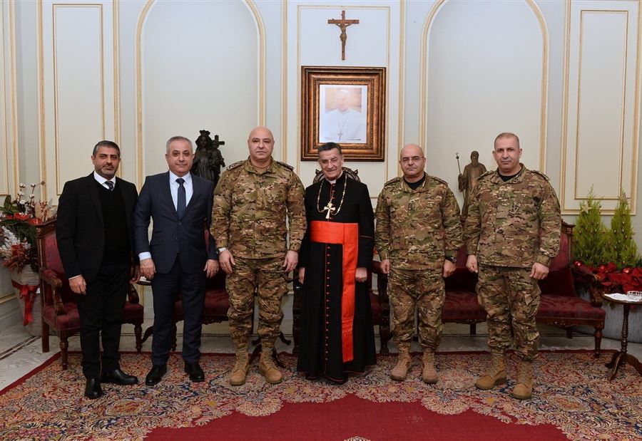 الراعي يشيد بشجاعة وحكمة العماد عون  