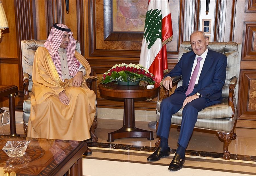بري التقى العلولا مهنئاً بتشكيل الحكومة