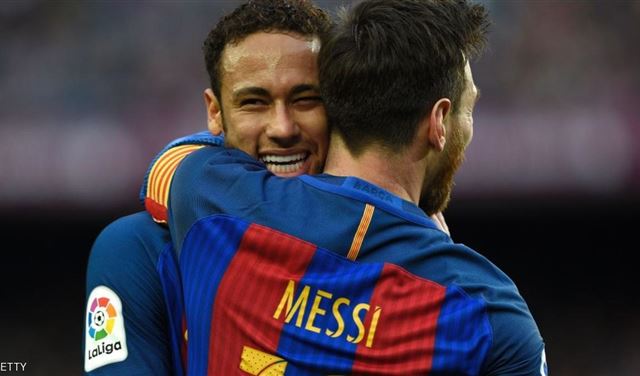 نيمار يدخل تاريخ برشلونة ويتفوق على ميسي