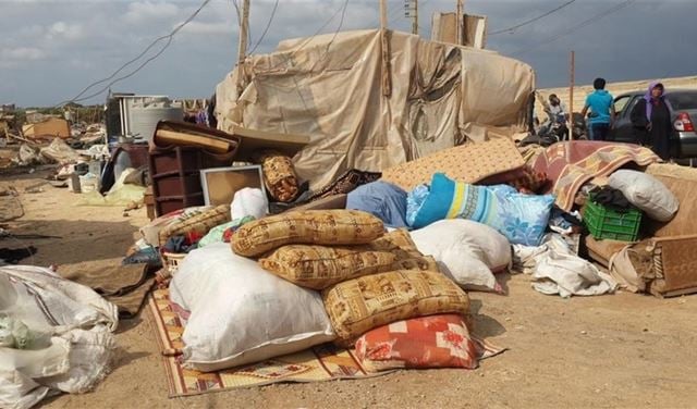 فاضت مخيمات اللاجئين بالمياه.. وهذا ما قام به الصليب الأحمر