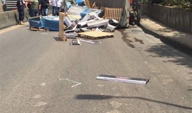 حادث مُروع على مفرق المطيلب
