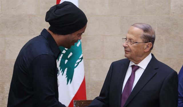"رونالدينيو" في بيروت.. ولقاء مع "بي الكل"