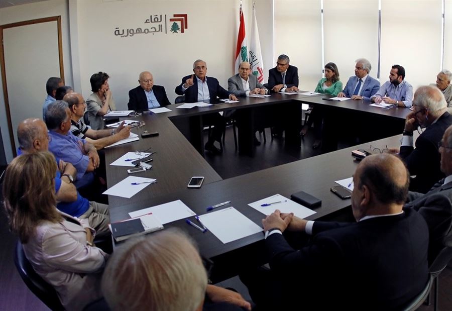 لقاء الجمهورية: لبنان يحتاج الى قرار سياسي