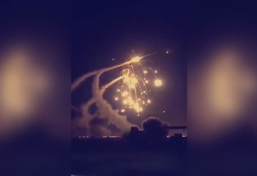 صاروخين باليستيين في سماء العاصمة السعودية