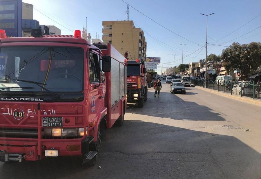 بالصور: نجاة منطقة  الرحاب في الضاحية الجنوبية من كارثة 