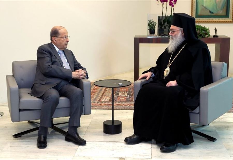 عون عرض مع يازجي والسيد الاوضاع ومسار التشكيل