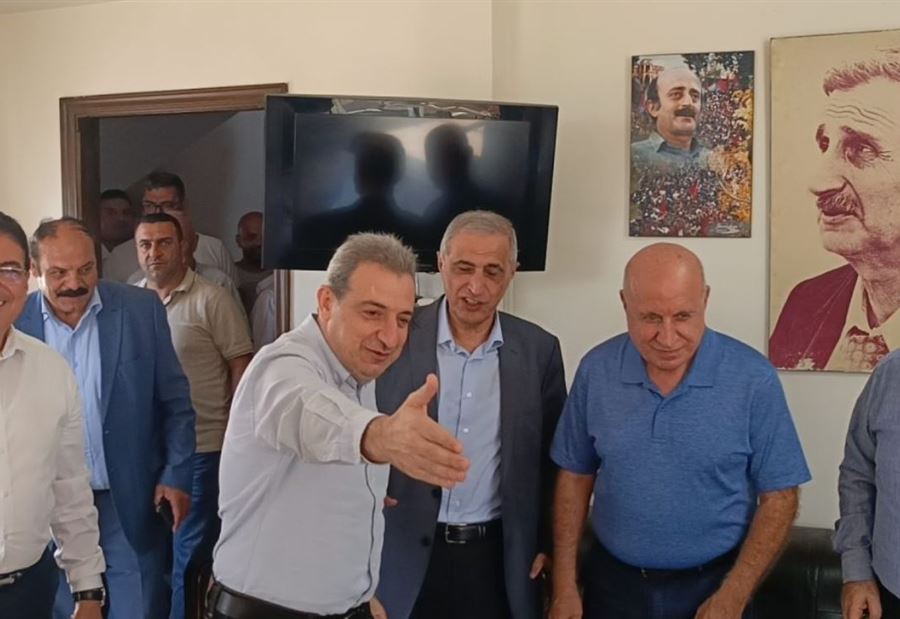 في هذه المرحلة الدقيقة... أبو فاعور وقبلان يناقشان إنجاز الاستحقاق الرئاسي في راشيا