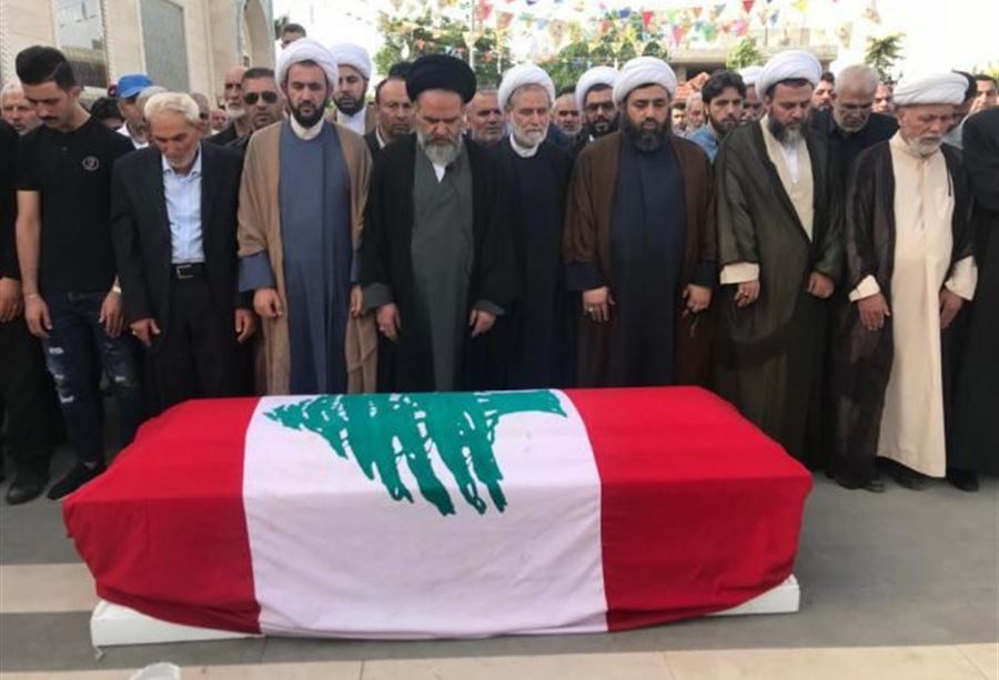 بالفيديو والصور: تشييع الشهيد يوسف فرج