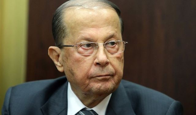 الرئيس عون: اسرائيل تحضر لبناء جدار فاصل على الخط الازرق