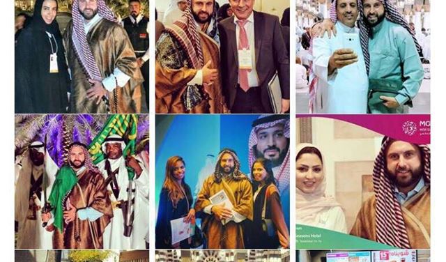 بالصّور.. المرشّح لعضوية الكنيست الإسرائيلي في السعودية 