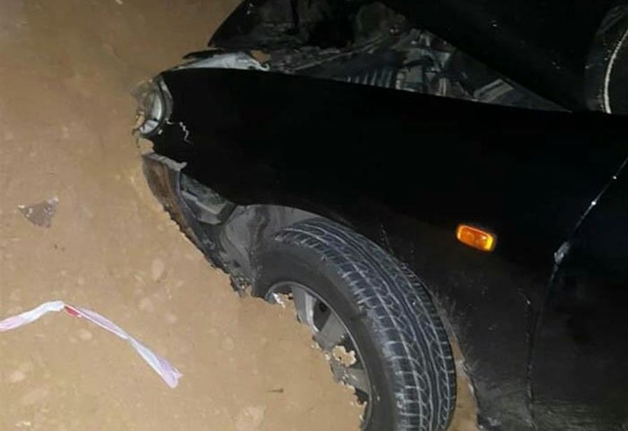 بالصورة: حادث عند مفرق برج رحال على اتوستراد الجنوب بالصورة: حادث عند مفرق برج رحال على اتوستراد الجنوب
