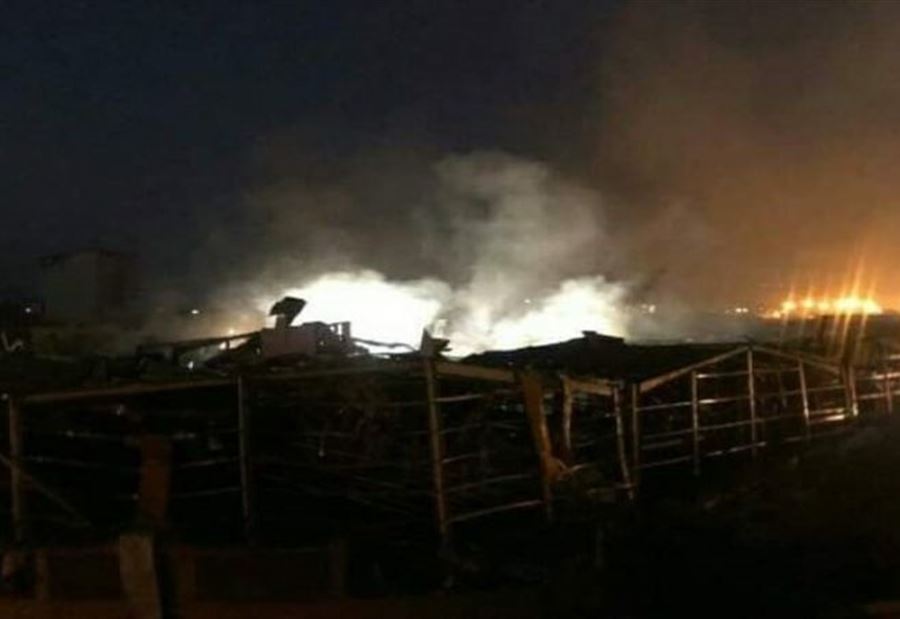 بالفيديو: تجددُ الحريق في مرفأ بيروت 