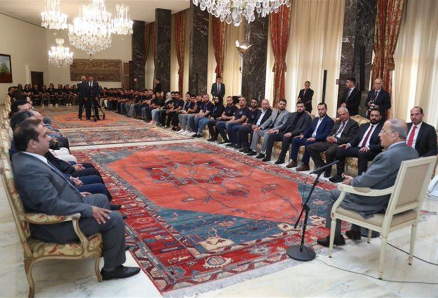 عون: لبنان كان ولا يزال على رأس المدافعين عن قضية فلسطين