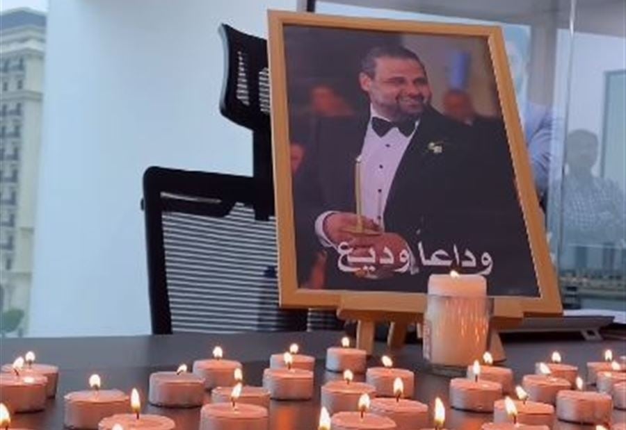 بالفيديو: مشهد "مؤثر" من مكتب وديع جورج وسوف في قطر!