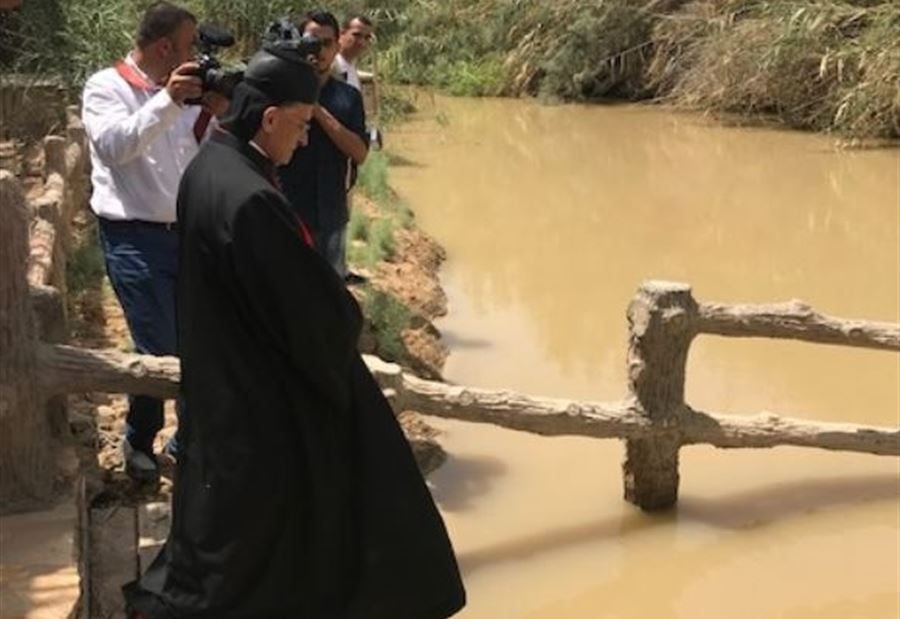 الراعي يزور موقع المغطس في الأردن 