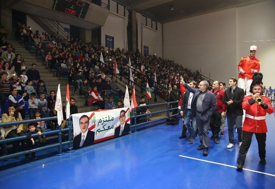 فرعون: لإنشاء مجمع رياضي في بيروت