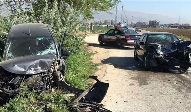 بالصورة..حادث سير مروّع في زحلة 