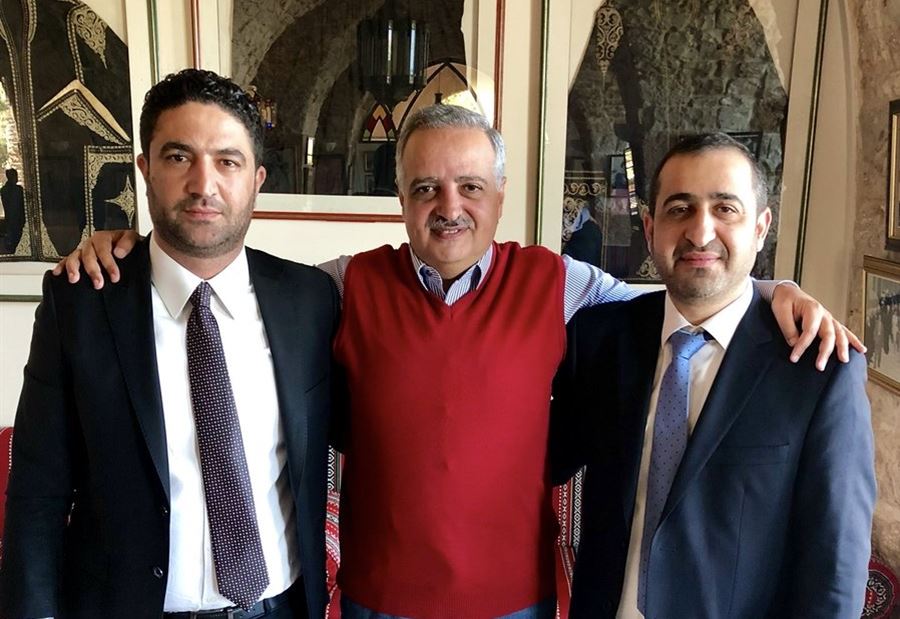ارسلان عرض الملفات مع الوزيرين عطالله والغريب