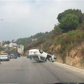 قتيل نتيجة إنقلاب مركبة  بالضنية