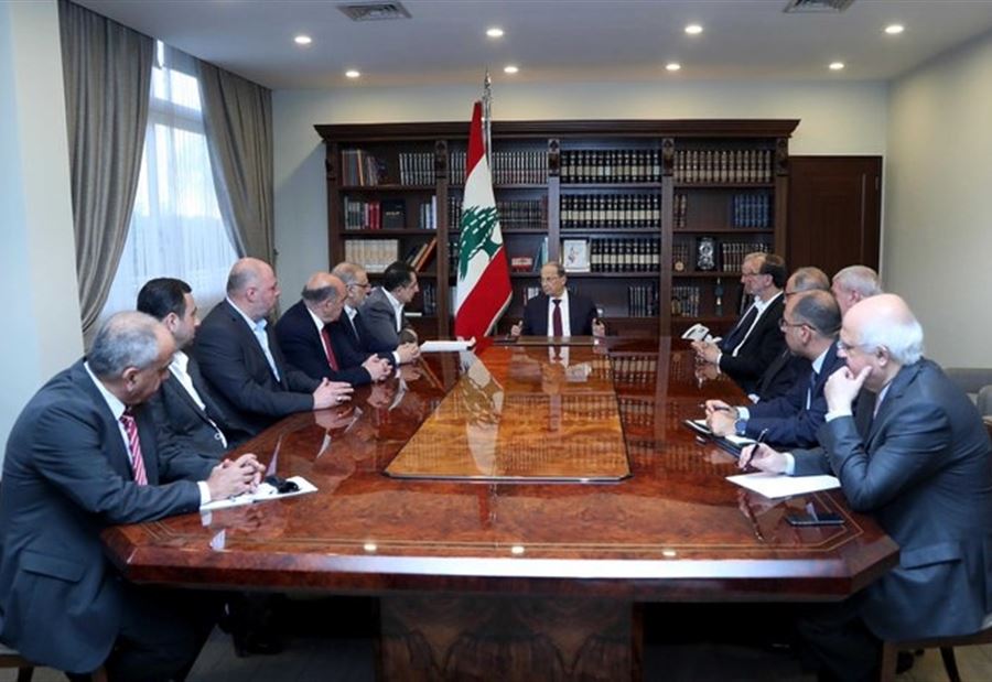 هذا ما عرضه عون مع تكتل نواب بعلبك - الهرمل 