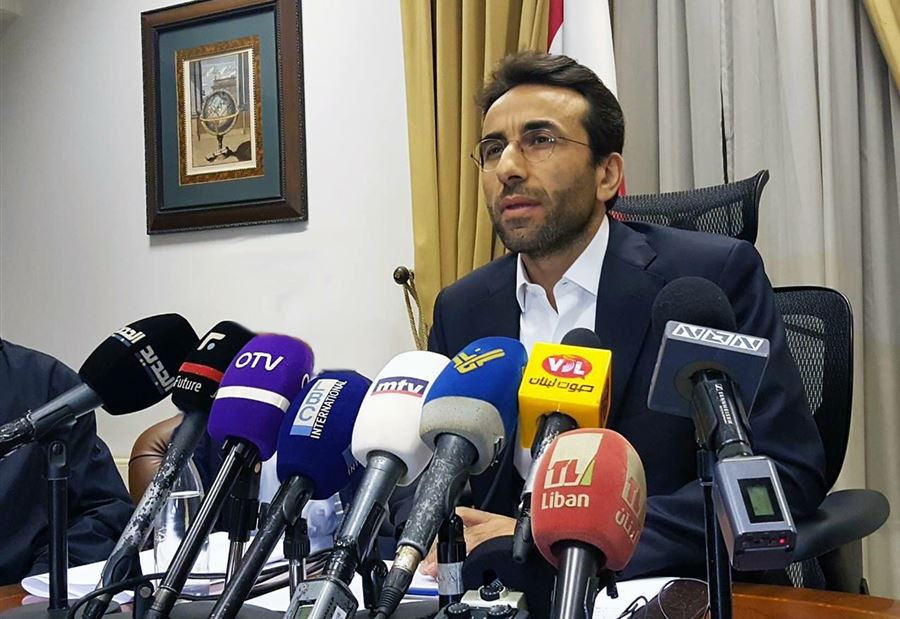 اجتماع في مكتب شبيب بحث موضوع شبكة الصرف الصحي في بيروت