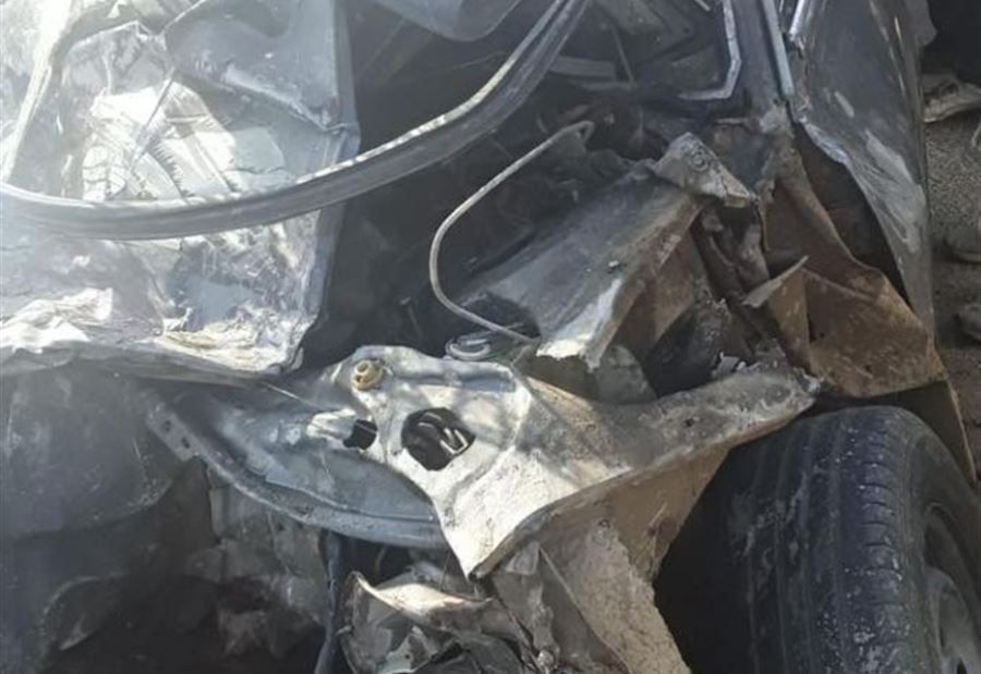 بالصور: 4 جرحى بحادث سير مرّوع على طريق ديرزنون 