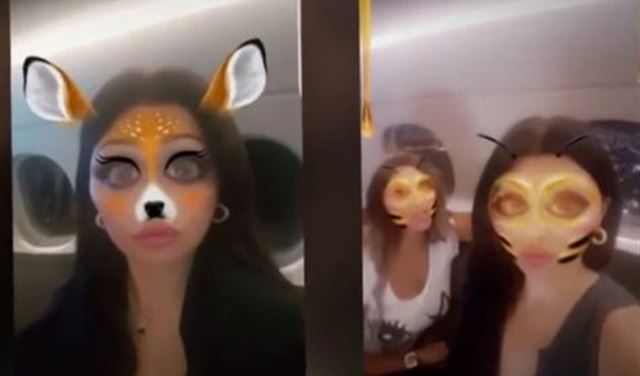 هيفاء وهبي تستعرض صوراً من طائرتها الخاصة