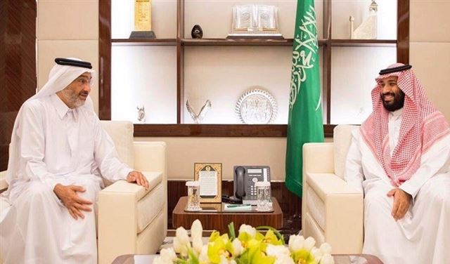 عبدالله بن علي آل ثاني يكشف سبب زيارته للسعودية