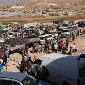 دفعة جديدة من النازحين تغادر الى سوريا غداً 