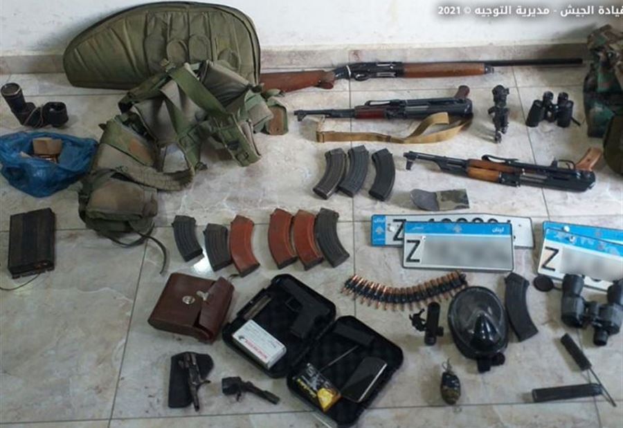 مداهمات للجيش في البقاع... وتوقيف أشخاص! مداهمات للجيش في البقاع... وتوقيف أشخاص!