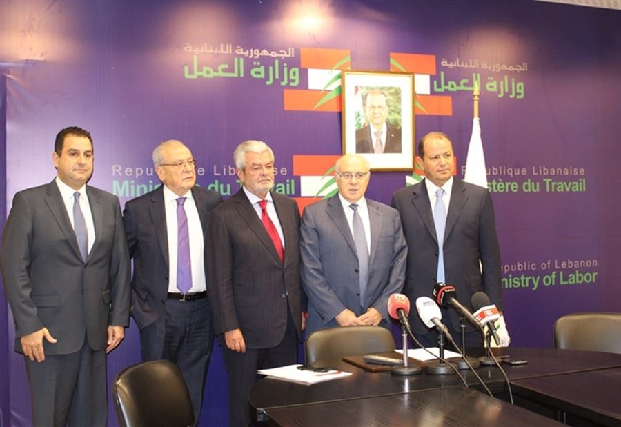ابو سليمان: همنا الاساسي هو حماية اليد العاملة اللبنانية ابو سليمان: همنا الاساسي هو حماية اليد العاملة اللبنانية