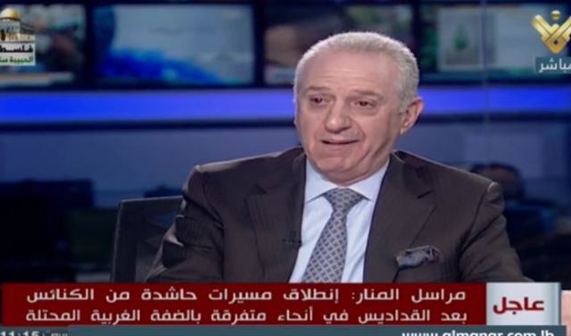 بالفيديو نائب لبناني سابق  يبكي مباشرة على الهواء 
