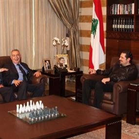الحريري استقبل وفدا من كتلة نواب زحلة