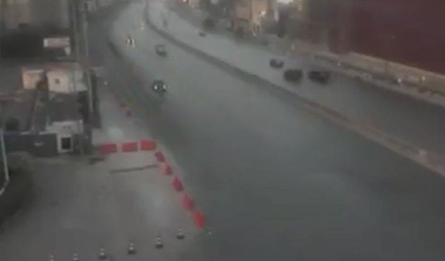 لحظة وقوع حادث صدم في جل الديب... و"الحقيقة الأكيدة"! 