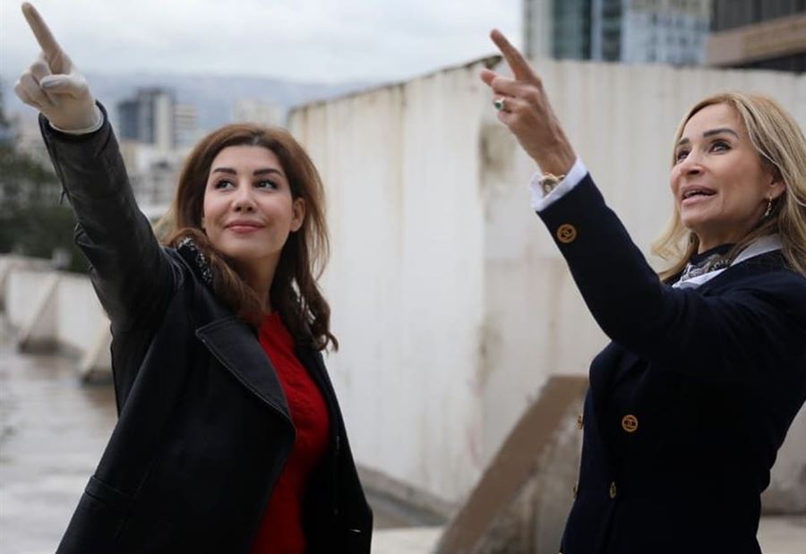 بالصور: رغم الحجر الصحّي.. السفيرة السويسرية تُشجِّع "دفا"