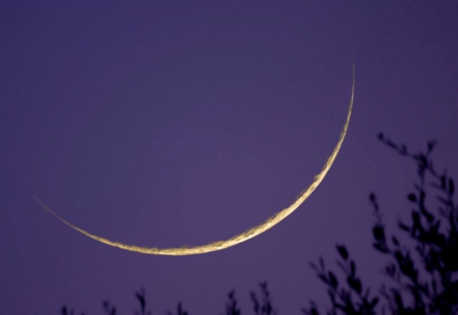 بالصورة... أول ظهور لهلال رمضان 